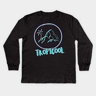 Tropicool Paradise Kids Long Sleeve T-Shirt